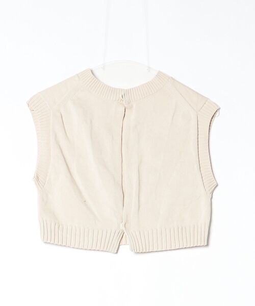 AURALEE（オーラリー） ニットベスト 1 ベージュ レディース