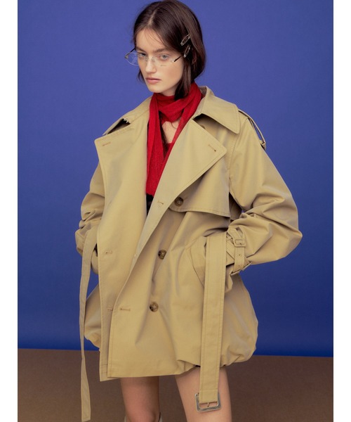 SLY（スライ） トレンチコート コート 「2026SS新作」BALLOON TRENCH