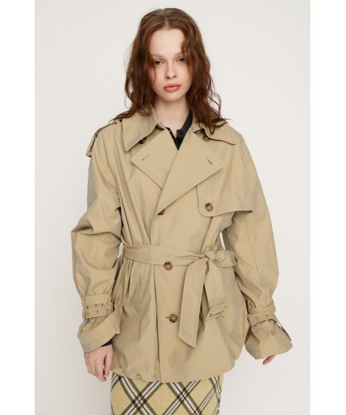 SLY（スライ） トレンチコート コート 「2026SS新作」BALLOON TRENCH