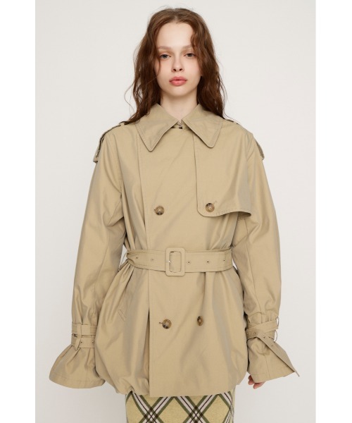 SLY（スライ） トレンチコート コート 「2026SS新作」BALLOON TRENCH