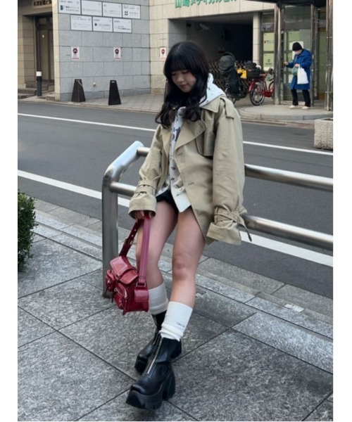 SLY（スライ） トレンチコート コート 「2026SS新作」BALLOON TRENCH