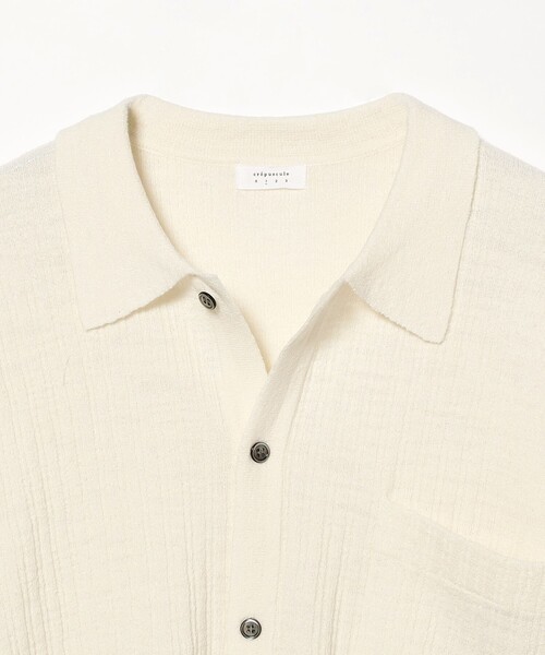 crepuscule（クレプスキュール） シャツ crepuscule / Knit Shirt