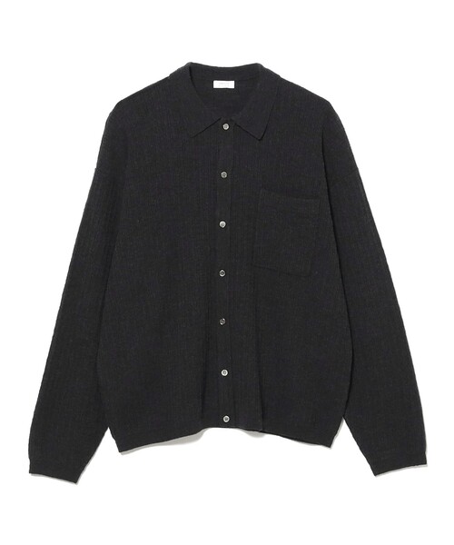crepuscule Knit Shirt L/S ニットカーディガン crepuscule（クレプスキュール） シャツ crepuscule / Knit Shirt