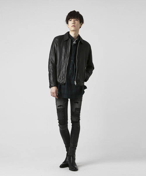 「BLACK by VANQUISH」 デニムパンツ 30inch インディゴブルー メンズ_画像3