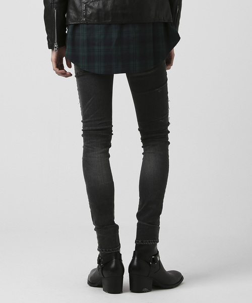 「BLACK by VANQUISH」 デニムパンツ 30inch インディゴブルー メンズ_画像6