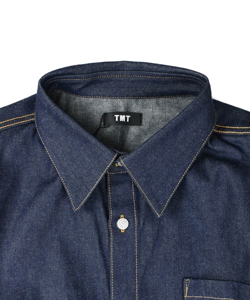 TMT シャツ 「TMT/ティーエムティー」WIDE 12oz DENIM SHIRTS メンズ