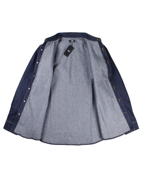 TMT シャツ 「TMT/ティーエムティー」WIDE 12oz DENIM SHIRTS メンズ