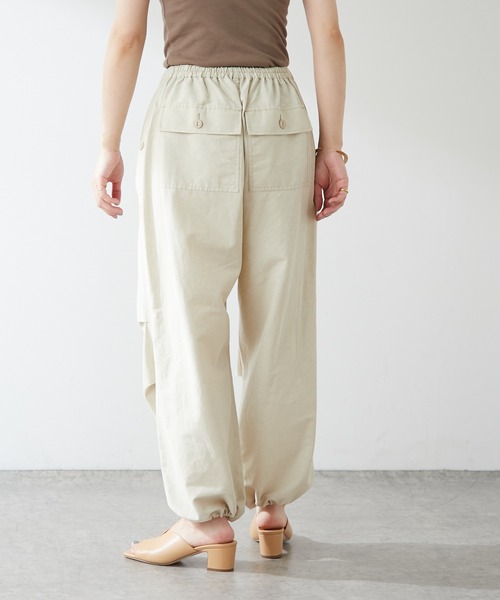 「Omekashi」 イージーパンツ FREE ホワイト レディース_画像5