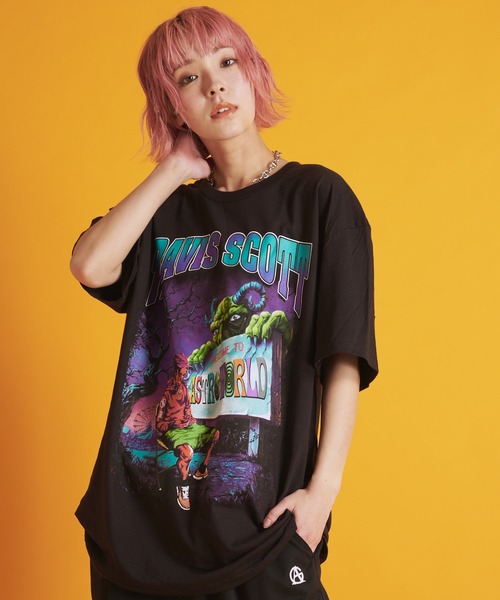 「JACKROSE」 「playerytees」半袖Tシャツ L ブラック メンズ_画像9