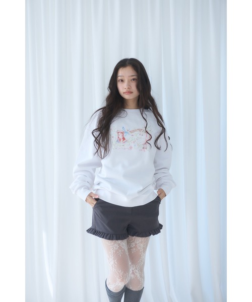 Smyeon トレーナー スウェット Graphic crewneck sweat tops