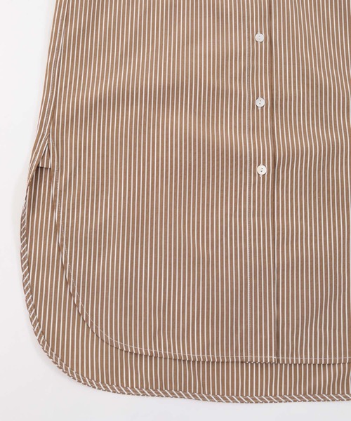 「ur's」 長袖ブラウス L グリーン系その他 レディース_画像3