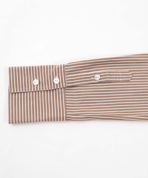 「ur's」 長袖ブラウス L グリーン系その他 レディース_画像7