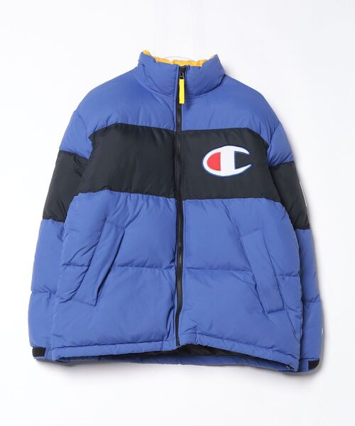 Champion（チャンピオン） ダウンジャケット MEDIUM ブルー メンズ