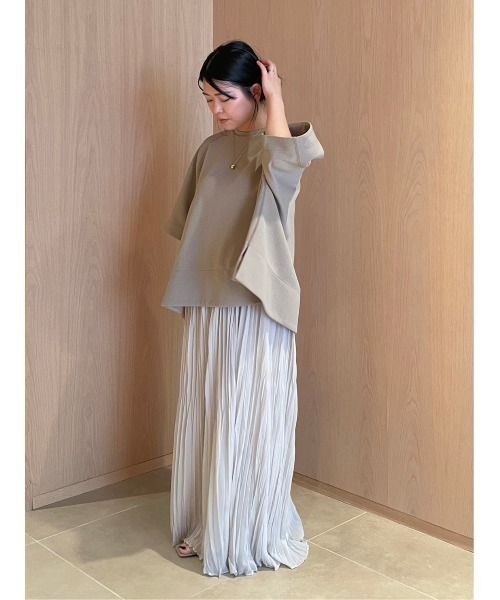 「MIESROHE」 プリーツスカート 0 ブラック レディース_画像3