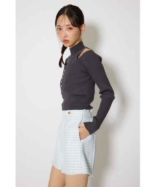 rienda（リエンダ） ニット セーター レイヤードニットトップス 春服