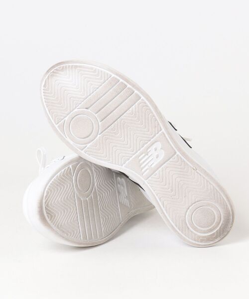 「New Balance」 ローカットスニーカー 24.0cm ホワイト メンズ_画像3