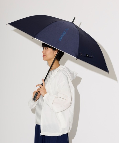 MIZUNO（ミズノ） 傘 「WEB限定」遮光100％ 遮熱 晴雨兼用 日傘 長傘