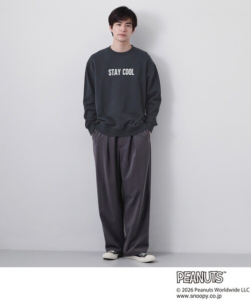THE SHOP TK トレーナー スウェット PEANUTS ／ ピーナッツ スヌーピー
