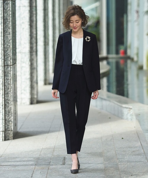 「RUIRUE BOUTIQUE」 パンツスーツ M ブラック レディース_画像7