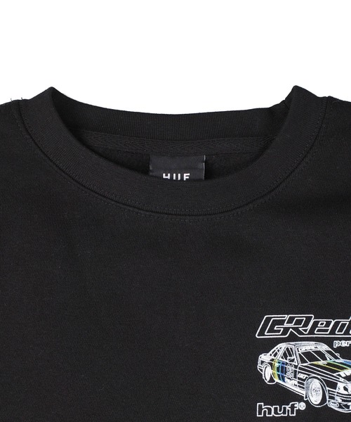 トレーナー スウェット 「C-HUF3」「HUF/ハフ」HUF X GREDDY RETRO MOD CREW SWEAT PF00815_3