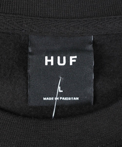 HUF（ハフ） トレーナー スウェット 「C-HUF3」「HUF/ハフ」HUF X