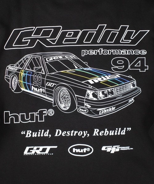 トレーナー スウェット 「C-HUF3」「HUF/ハフ」HUF X GREDDY RETRO MOD CREW SWEAT PF00815_9