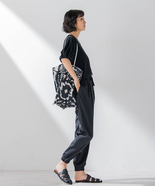 「LAUTREAMONT」 7分袖カットソー 9号 ネイビー レディース_画像4