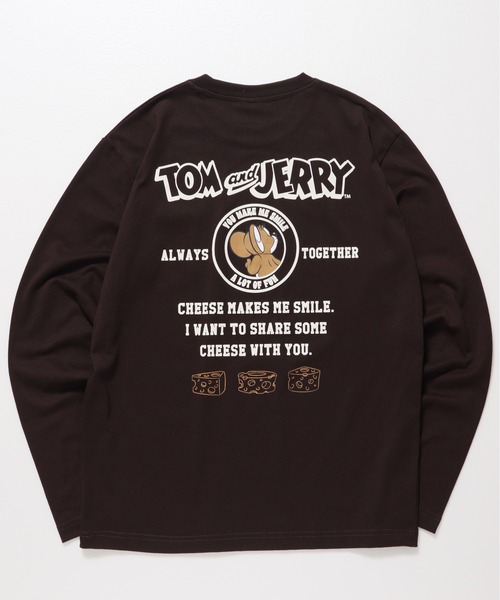 tシャツ 「TOM＆JERRY/トムとジェリー」キャラクタープリントロング