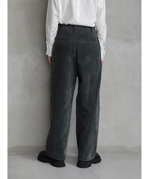 「enchainement」 コーデュロイパンツ 2 モカ レディース_画像5