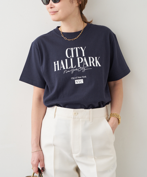Deuxieme Classe Polite Tシャツ Deuxieme Classe（ドゥーズィエムクラス） tシャツ CITY OF NYC T