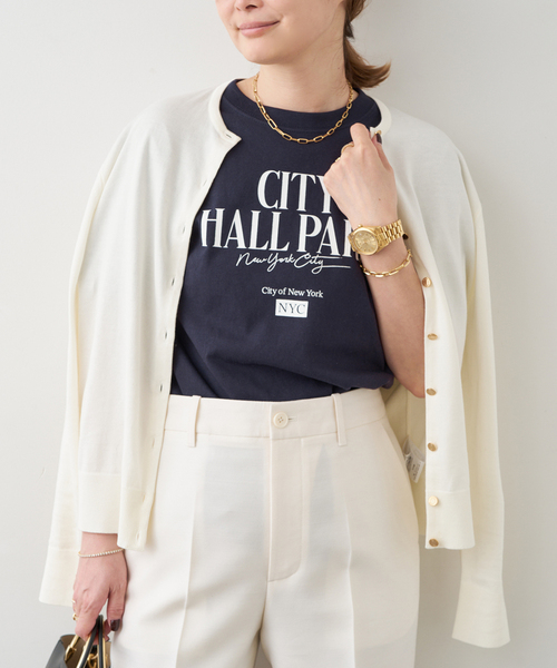 Deuxieme Classe（ドゥーズィエムクラス） tシャツ CITY OF NYC T