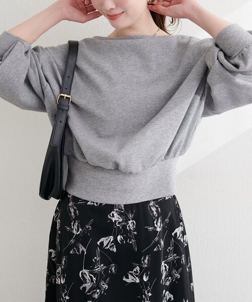 natural couture トレーナー スウェット オフショルスウェットプル