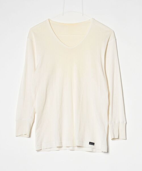 Aquascutum（アクアスキュータム） 長袖カットソー M ホワイト