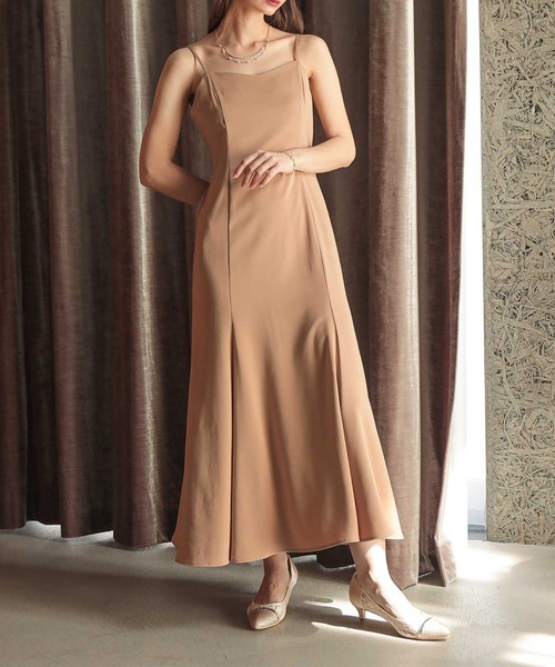 「Dorry Doll」 コンビワンピース M ブラウン レディース_画像8