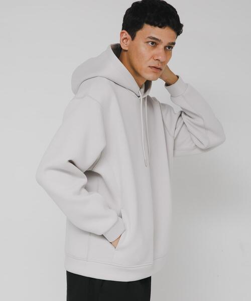 「URBAN RESEARCH Sonny Label」 プルオーバーパーカー LARGE チャコールグレー メンズ_画像6