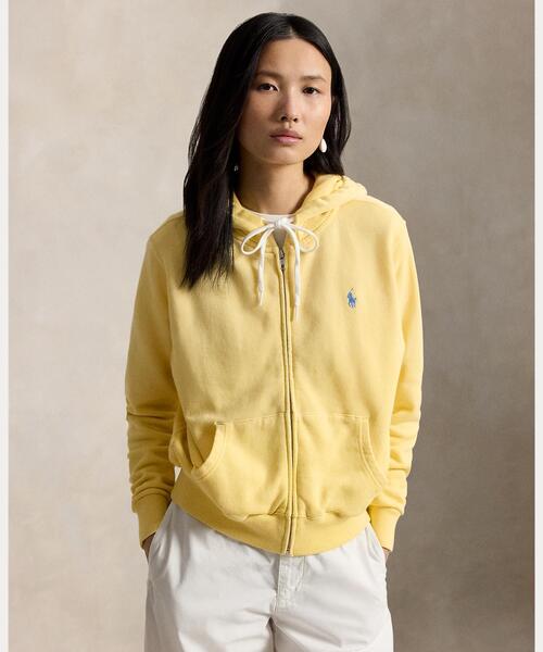 ポロラルフローレン　ジップパーカー　ホワイト　短丈　スリムフィット 楽天市場】希少サイズ S □ POLO ポロ ラルフローレン フルジップ