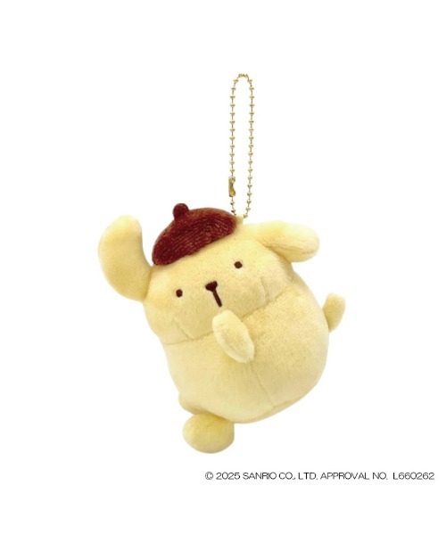 サンリオキャラクター おだんごマスコット ポムポムプリン　キーホルダー　激レア sanrio（サンリオ） キーホルダー sanrio/サンリオキャラクターズ