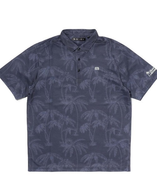 travisMathew パームツリー柄 ポロシャツ 新作 ポロシャツ 半袖 トラヴィスマシュー TravisMathew 半袖パームツリー