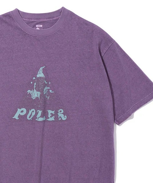 POLeR（ポーラー） tシャツ POLER PIGMENT WIZARD RELAX FIT TEE