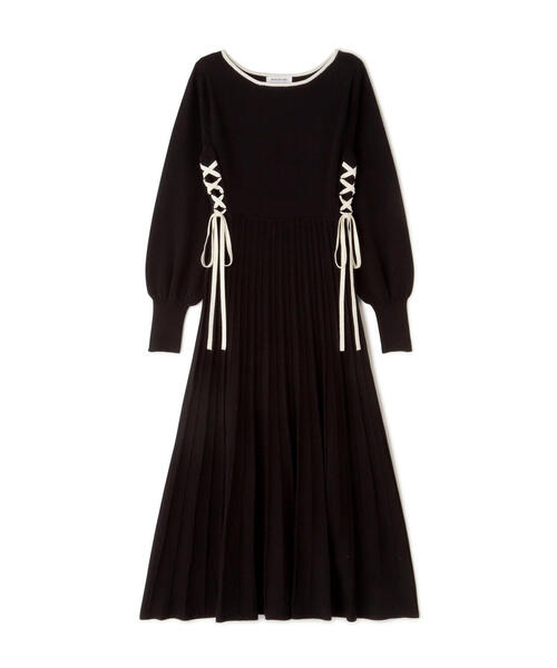 「NATURAL BEAUTY BASIC」 ニットワンピース MEDIUM パープル系その他 レディース_画像2