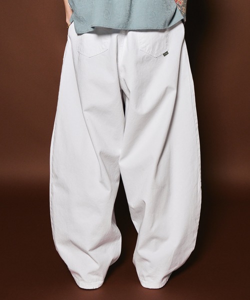 Subciety（サブサエティ） チノパン Super wide balloon chino pants