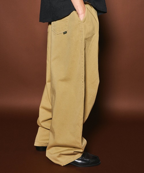 Subciety（サブサエティ） チノパン Super wide balloon chino pants