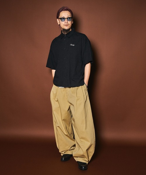 Subciety（サブサエティ） チノパン Super wide balloon chino pants