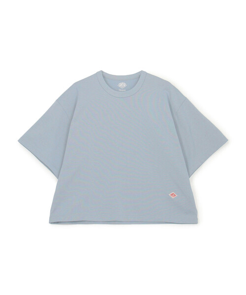 「DANTON」 半袖Tシャツ M ブルー系その他 レディース_画像2