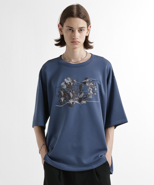 HARE（ハレ） tシャツ 「接触冷感」フラワープリントカット(HARE