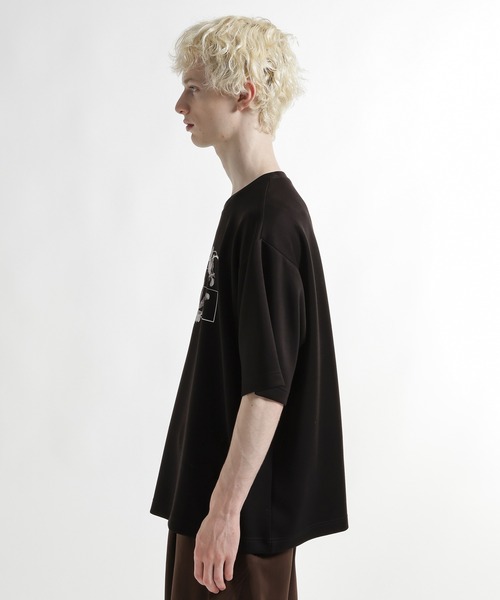 HARE（ハレ） tシャツ 「接触冷感」フラワープリントカット(HARE