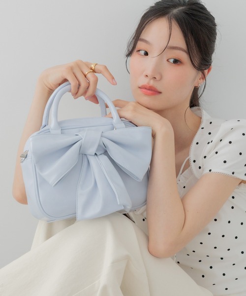 Heather（ヘザー） ボストンバッグ リボンボストンBAG 858448