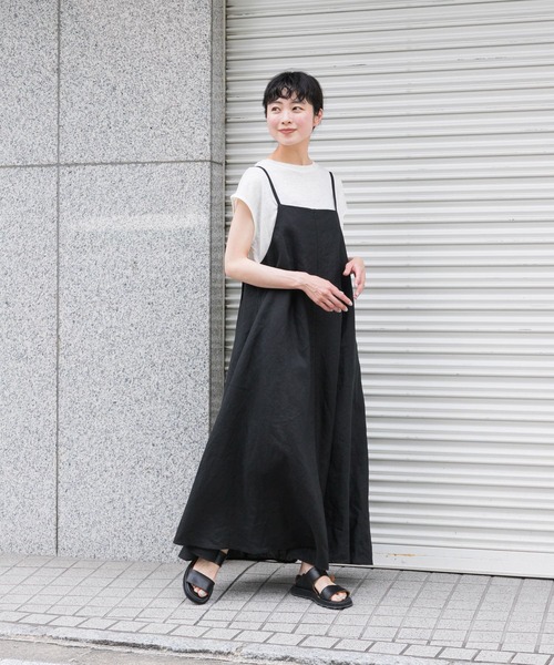 かぐれ キャミソールワンピース FREE ブラック レディース : ZOZOTOWN