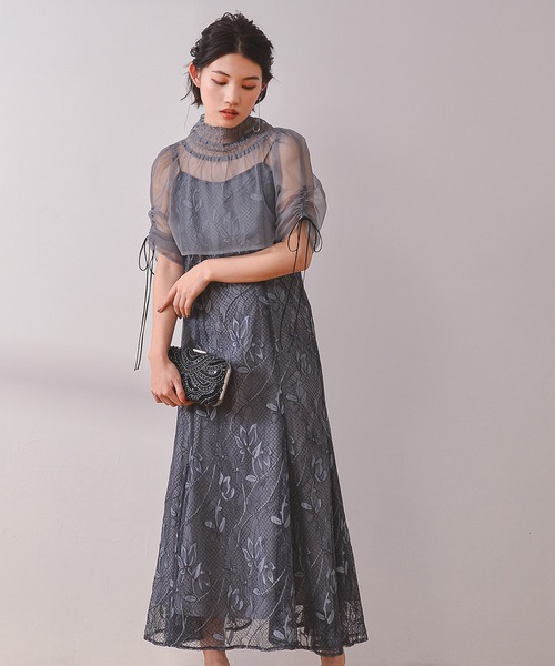 「Kana」 コンビワンピース M ブルー レディース_画像8
