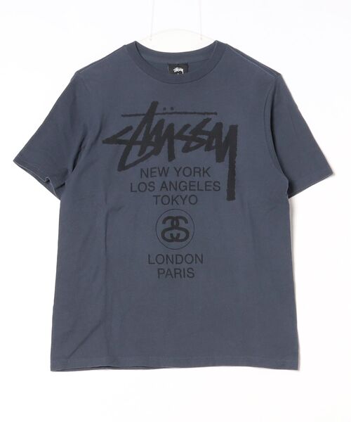 Stussy Tシャツ ネイビー サイズS STUSSY（ステューシー） 半袖Tシャツ S ネイビー メンズ : ZOZOTOWN